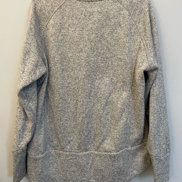 Plus Size Women’s Zip Up Sweater - Picture 3 of 3